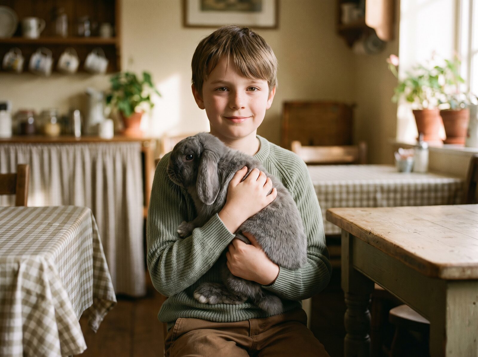 Elliot with Pip